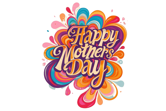 Download Mothers Day Floral 60s Hippie Png - 60s Collection