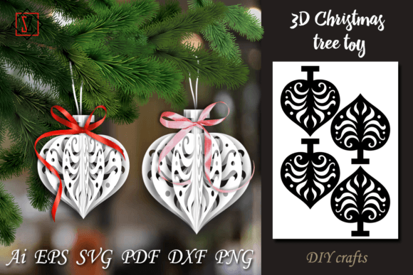 Download 3D Christmas Tree Toy_1 / DIY Crafts - Diy Collection