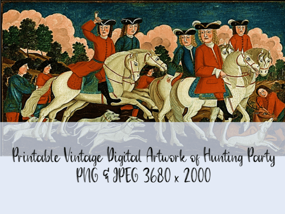 Download Digital Artwork of Hunting Party - Digital art Collection