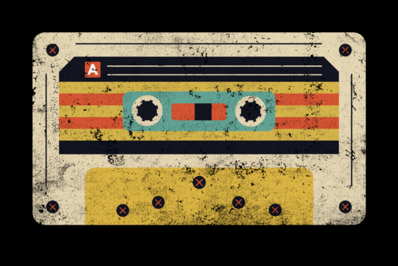 Download Distressed Vintage Cassette - Distressed Collection