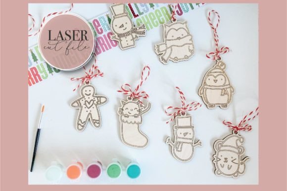 Download Christmas Ornaments for DiY Craft Kits - Diy Collection