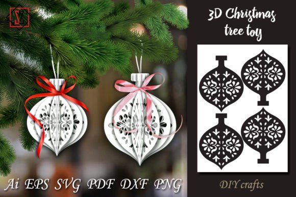 Download 3D Christmas Tree Toy / DIY Crafts - Diy Collection