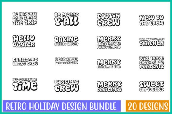 Download Retro HoliDay T-shirt Design Bundle, - Retro holiday Collection