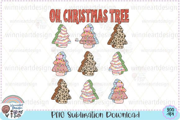 Download Oh Christmas Tree Cakes Retro Holiday - Retro holiday Collection