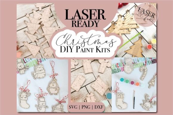 Download Christmas DIY Paint Kit Laser SVG Bundle - Diy Collection